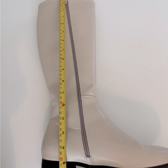 soft cow leather knee high boots - Picture 5 of 15